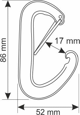 Camp NANO 22 - Carabiner